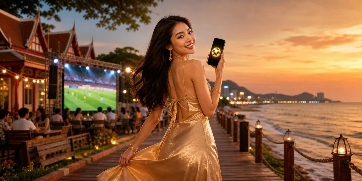 ผู้เล่น th28 ตรวจสอบประวัติการเดิมพันกีฬาบนโทรศัพท์ที่ระเบียงบ้านหัวหิน