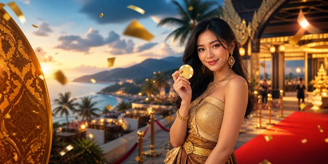 สมาชิก th28 ใช้มือถือแชร์ลิงก์แนะนำเพื่อนบริเวณริมหาดเกาะสมุย
