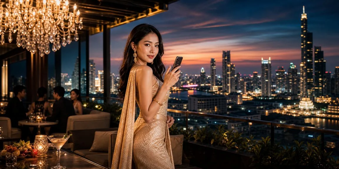 th28 ทีมงานผู้ให้บริการเว็บพนันออนไลน์คนไทยถ่ายภาพร่วมกันในชุดผ้าไหม
